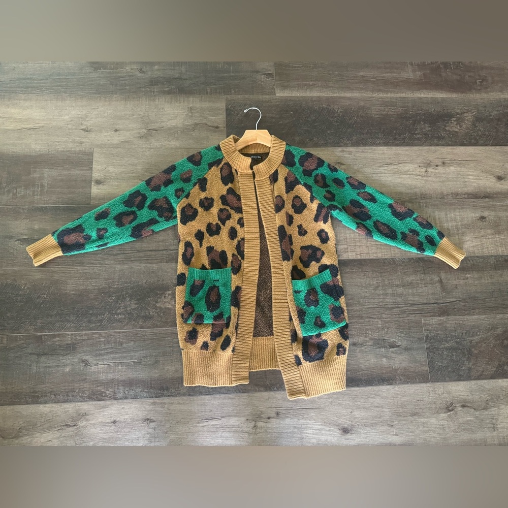 Leopard cardigan